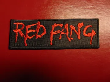 RED FANG…   Embroidered Patch   (Stoner Metal)   U.S.A   3030