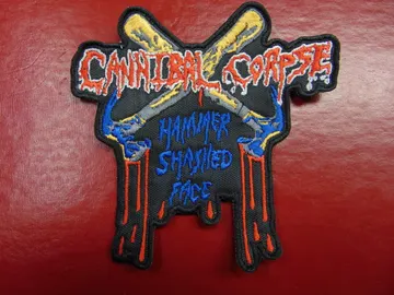 CANNIBAL CORPSE…  Embroidered Patch  (death metal)   U.S.A   2107