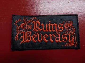 THE RUINS OF BEVERAST…   Embroidered Patch   (Brutal Death)   Germany   1853