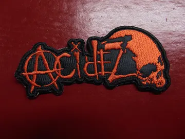 ACIDEZ  Embroidered Patch  (hardcore noise)  Mexico   1120
