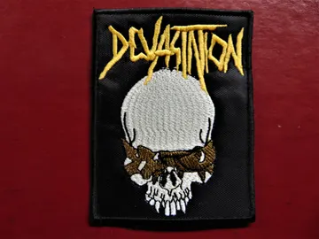 DEVASTATION   Embroidered Patch  (death thrash)  U.S.A   871