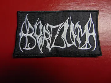BURZUM…  Embroidered Patch  (black metal)  Norway   3672
