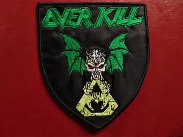 OVERKILL   Embroidered Patch  (thrash metal)   U.S.A   032