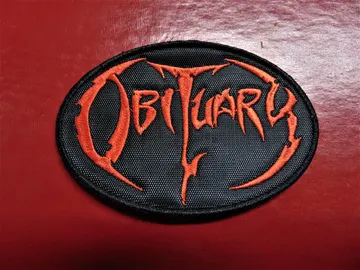 OBITUARY   Embroidered Patch (death metal)  U.S.A   2398