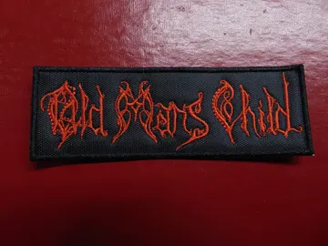 OLD MAN’S CHILD  Embroidered Patch  (symphonic black)  Norway   3059