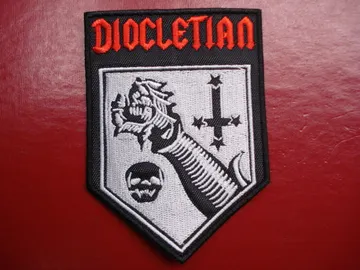 DIOCLETIAN…  Embroidered Patch  (death black)   New Zealand   670