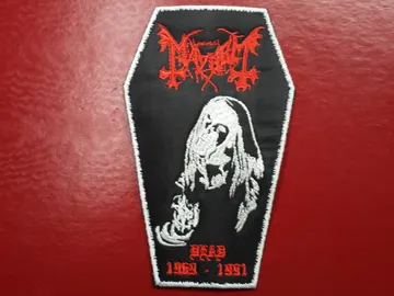 MAYHEM…  Embroidered Patch  (black metal)   Norway   163