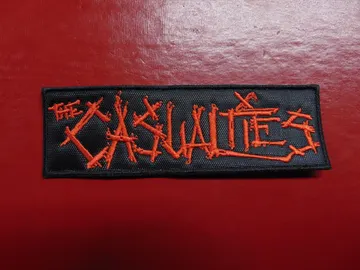 THE CASUALTIES  Embroidered Patch  (hardcore)  U.S.A.  3510
