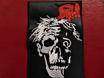 DEATH…  Embroidered Patch  (death thrash)    U.S.A   805