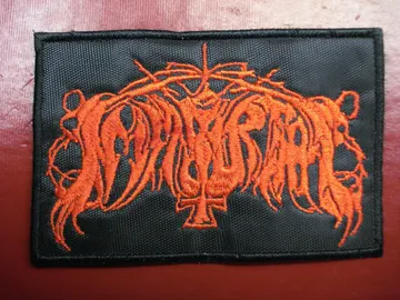 IMMORTAL…  Embroidered Patch  (black metal)    Norway   1137