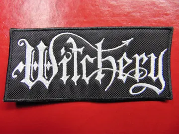 WITCHERY    Embroidered Patch  (thrash metal)  Sweden   2385