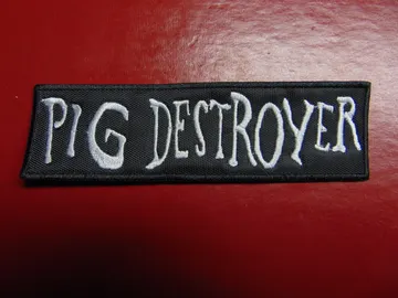 PIG DESTROYER…   Embroidered Patch   (grindcore)   U.S.A   369