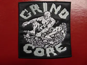 GRINDCORE…   Embroidered Patch   (Germany)   4162