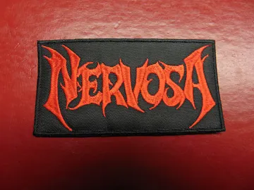 NERVOSA…  Embroidered Patch  (thrash metal)   Brazil   144