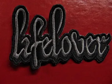 LIFELOVER…   Embroidered Patch   (avantgardiste black)   Sweden   2715