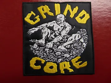 GRINDCORE…   Embroidered Patch   Germany   4164