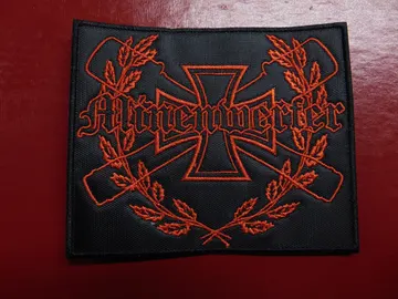 MINEWERFER  Embroidered Patch  (black metal)  U.S.A   4136