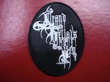 GRAND BELIAL’S KEY  Embroidered Patch …(black metal)    U.S.A   2007