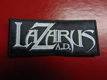 LAZARUS A.D…  Embroidered Patch  (thrash metal)    U.S.A   2090