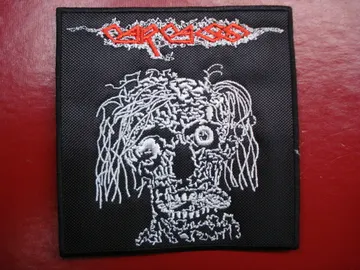 CARCASS…  Embroidered Patch  (death grind)   U.K   1805