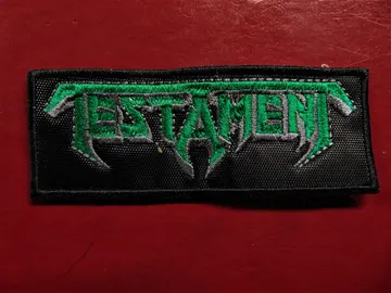 TESTAMENT…   Embroidered Patch   (Thrash Metal)   U.S.A   851
