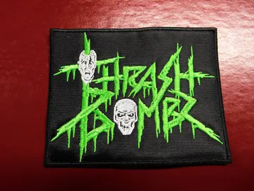 THRASH BOMBZ  Embroidered patch  (death thrash)   Italy   2379