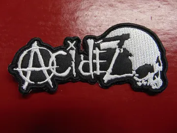 ACIDEZ  Embroidered Patch  (hardcore noise)  Mexico   3323