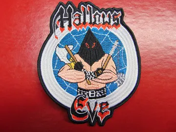 HALLOWS EVE  Embroidered Patch  (thrash metal)  U.S.A   3852