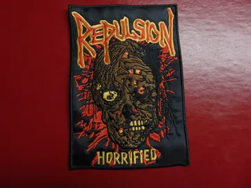 REPULSION…  Embroidered Patch  (death grind)  U.S.A   730