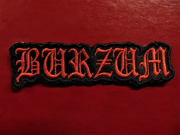 BURZUM…  Embroidered Patch  (black metal)    Norway   2567