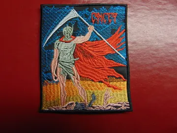 CANCER… Embroidered Patch  (death metal)   U.K   3065