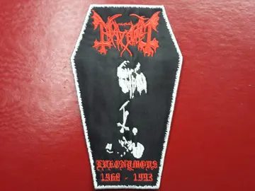 MAYHEM…   Embroidered Patch   (black metal)    Norway   1835