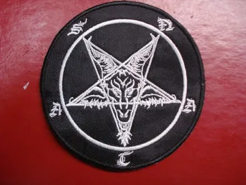BAPHOMET  Embroidered Patch (black metal)    353