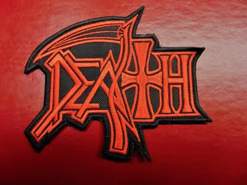 DEATH…  Embroidered Patch  (death metal)   U.S.A   3685