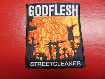 GODFLESH…   Embroidered Patch   (industrial metal)   U.K    1886