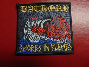 BATHORY…  Embroidered Patch  (epic black)  Sweden   3057