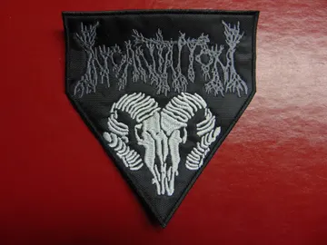 INCANTATION     Embroidered Patch  (black death)  U.S.A   3043