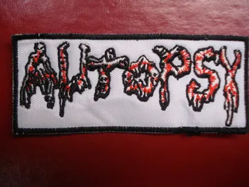 AUTOPSY   Embroidered Patch   (death grind)   U.S.A   001