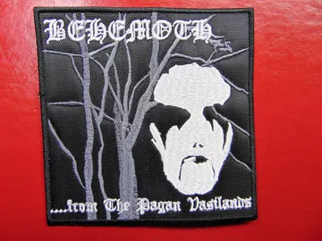 BEHEMOTH…  Embroidered Patch  (black metal)   Poland   4019