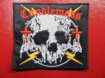 CANDLEMASS…  Embroidered Patch  (doom metal)   Sweden   2272