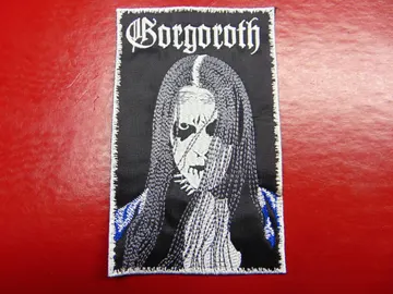 GORGOROTH…  Embroidered Patch  (black metal)  Norway   2519