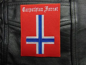 CARPATHIAN  FOREST…   Embroidered Patch   (black metal)   Norway   3532
