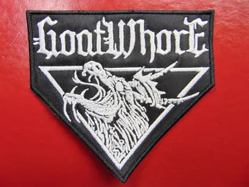 GOATWHORE  Embroidered Patch  (black thrash)  U.S.A   2889