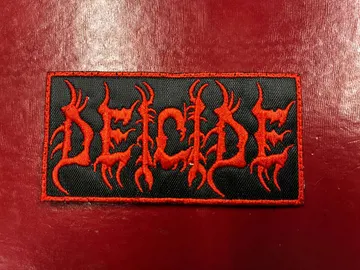 DEICIDE…  Embroidered Patch  (death metal)    U.S.A   3791