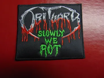 OBITUARY     Embroidered Patch  (death metal)  U.S.A   3032