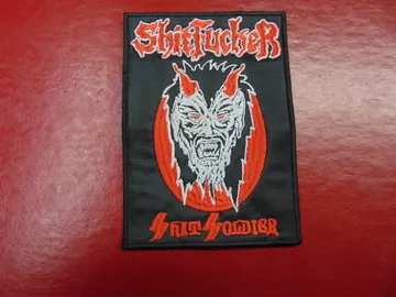 SHITFUCKER…   Embroidered Patch   (Thrash Black)   U.S.A   2892