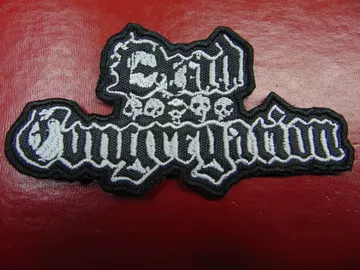 DEAD CONGREGATION…  Embroidered Patch  (death metal)  Greece   3148