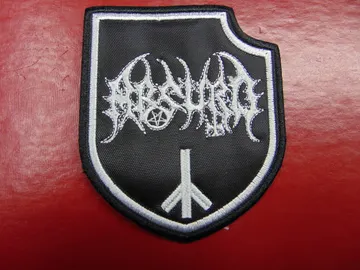 ABSURD…  Embroidered Patch  (black metal)   Germany   1431
