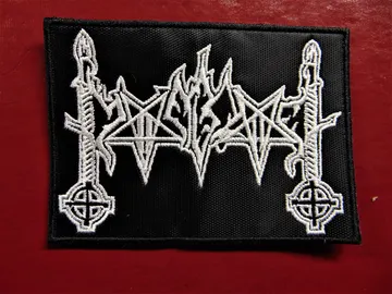 MOONBLOOD…  Embroidered Patch  (black metal)    Germany   1725
