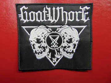 GOATWHORE…   Embroidered Patch   (black thrash)   U.S.A   3495